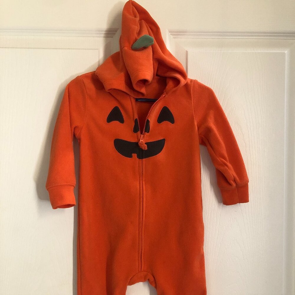 Carter's Baby Pumpkin Hooded Jumpsuit - Halloween Costume